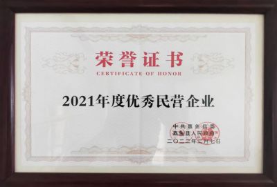 2021年度优秀民营企业
